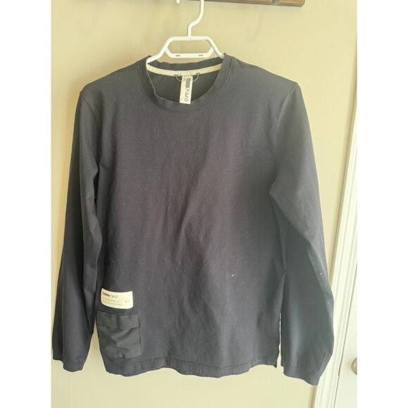 FWD Tee Shirt Mens Medium Black Casual Long Sleeve Crew Neck Pullover Outdoor - Picture 3 of 6